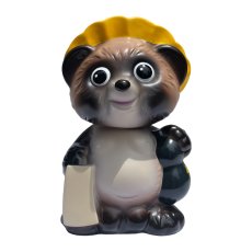 画像1: BOBBLING HEAD FORTUNE RACCON FULL COLOR  平 Ver. (1)