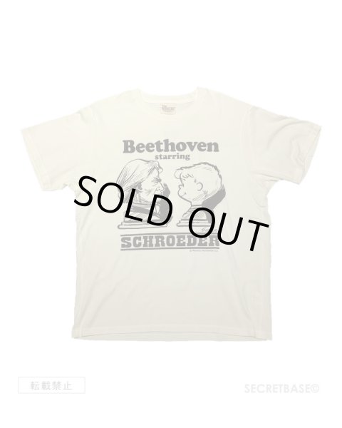 PEANUTS別注 “SCHROEDER starring BEETHOVEN” T-SHIRTS 2019 Ver