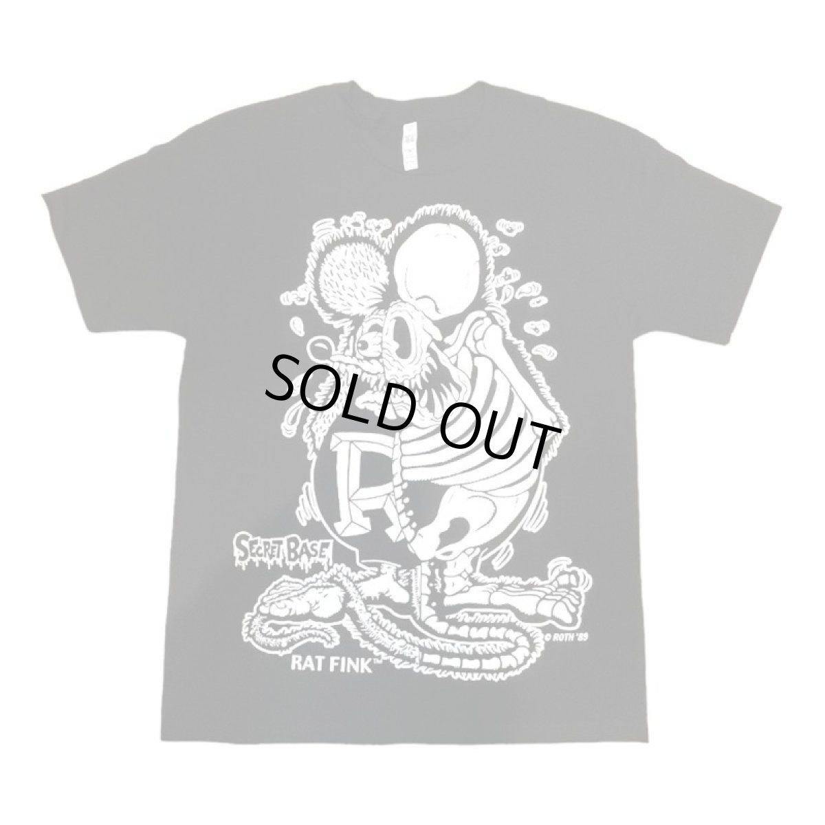 画像1: RAT FINK T-Shirts White Print Ver. (1)