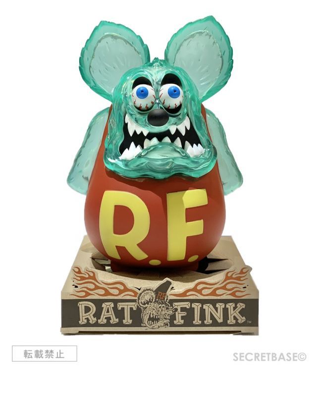 RAT FINK X-RAY FULL COLOR MATTE ULTRA GREEN Ver.